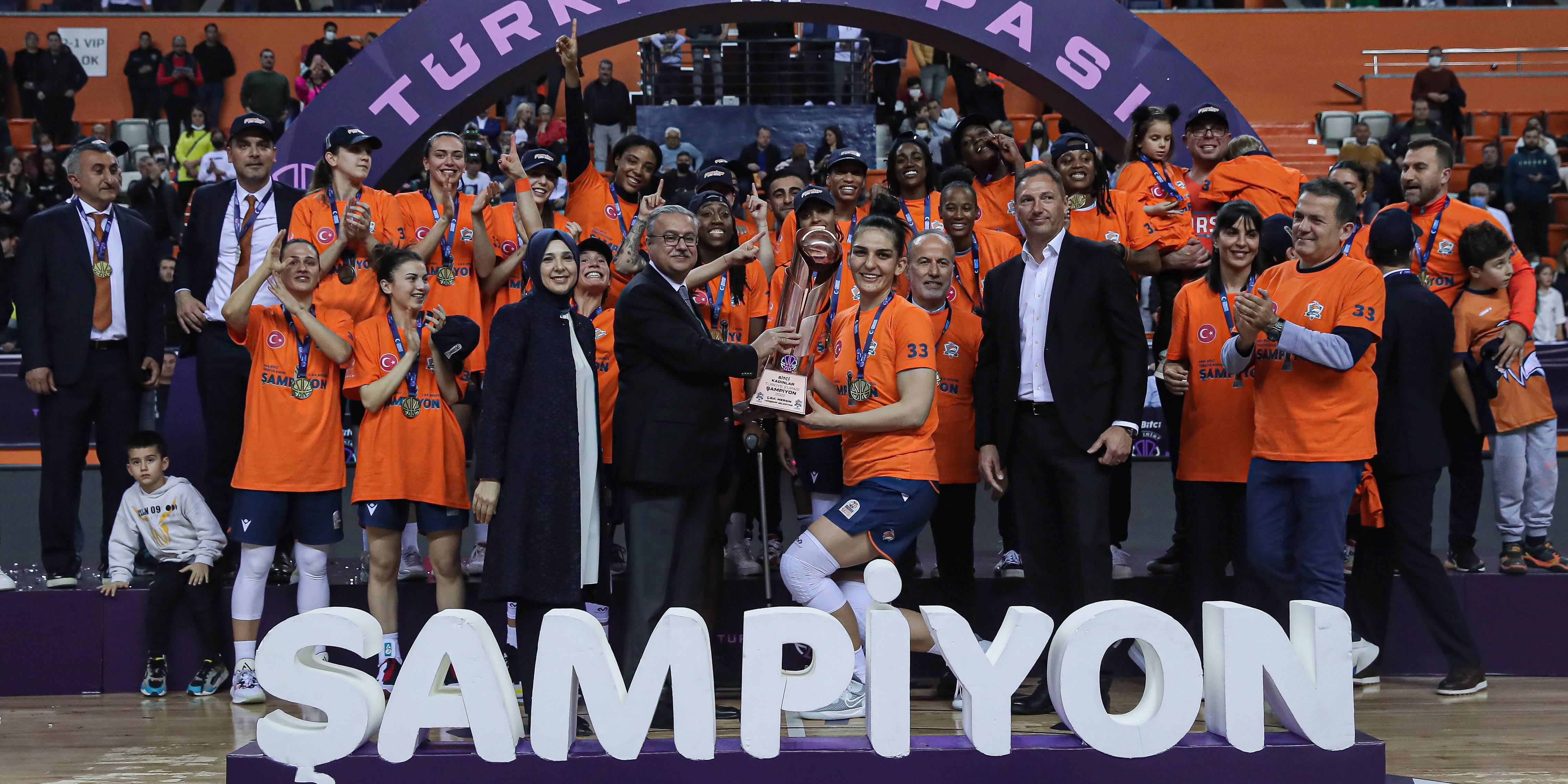 Bitci Kadınlar Türkiye Kupası’nda Şampiyon: ÇBK Mersin Yenişehir Belediyesi